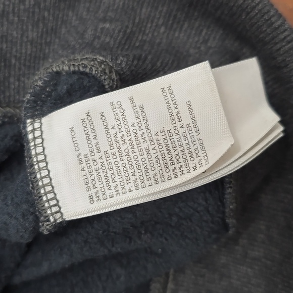 The North Face Gray and Red Sweatshirt Hoodie Women's Medium M - Picture 3 of 6